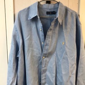 Worn once! XXL Ralph Lauren mens shirt